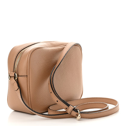 Gucci Pebbled Calfskin Small Soho Disco Bag Camelia 3 of 11