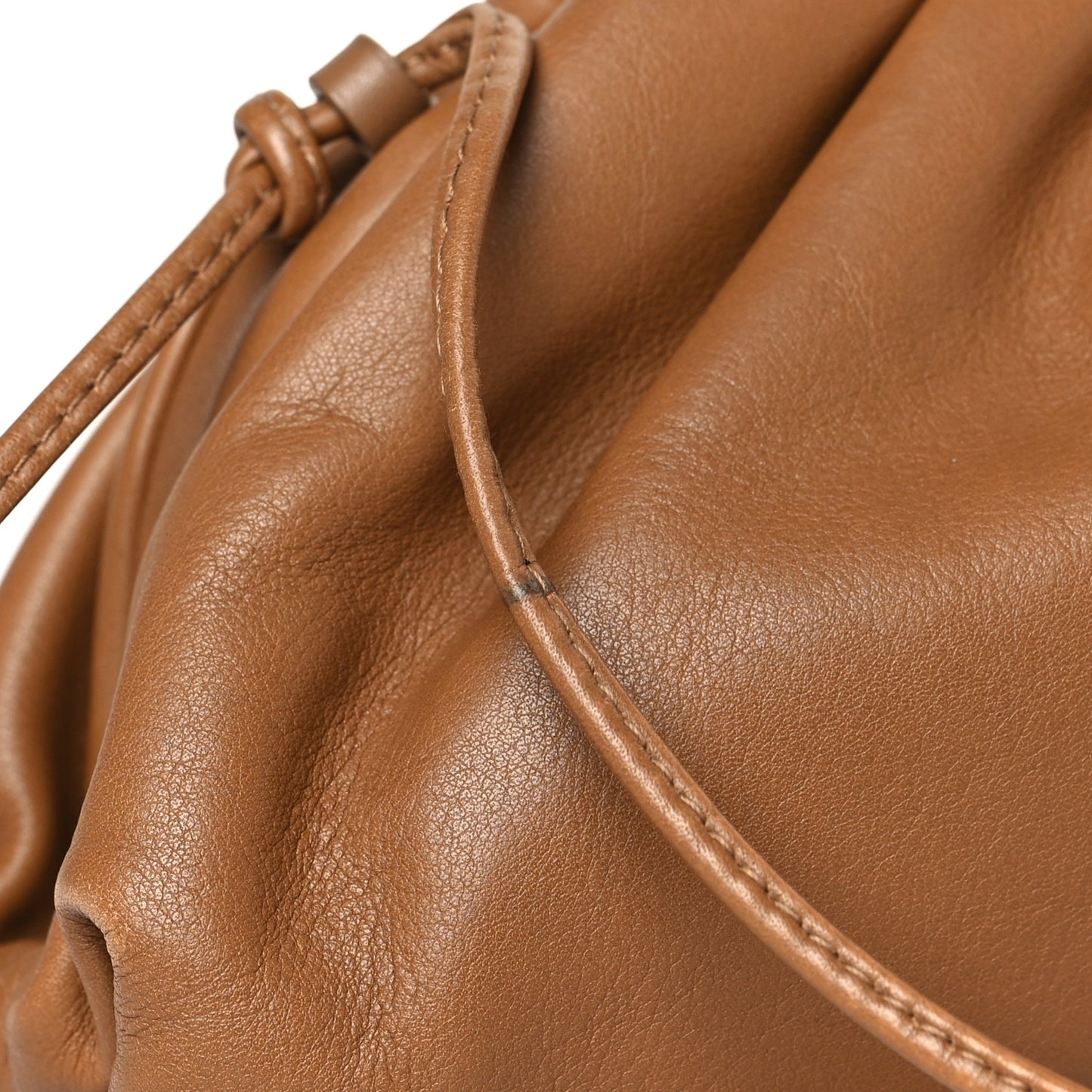 Butter Calfskin The Mini Pouch Camel