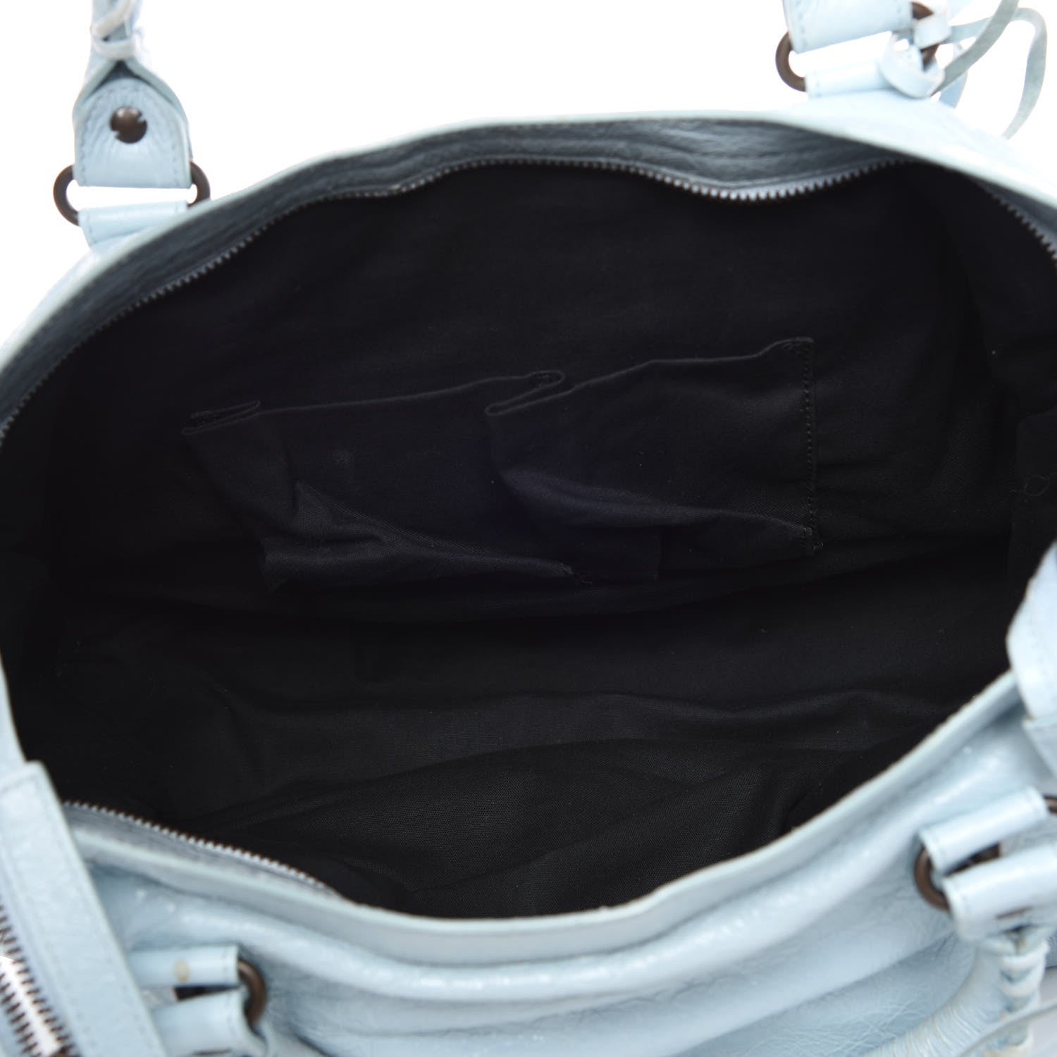 Balenciaga Agneau Classic Hardware City Bleu Dragee 6 of 12