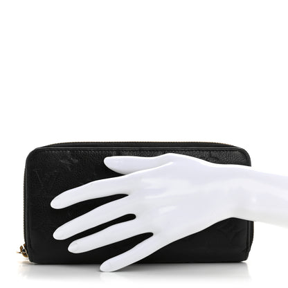 Louis Vuitton Empreinte Zippy Wallet Black 3 of 20