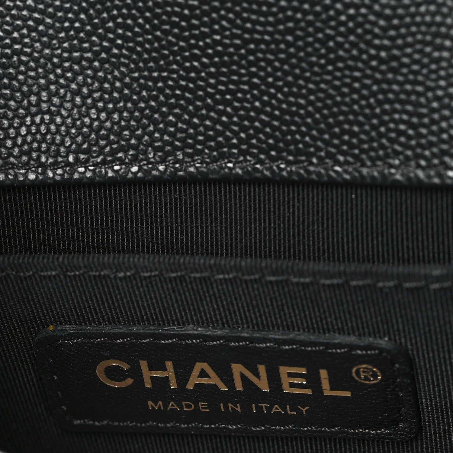 Chanel Caviar Quilted Medium Boy Flap Black 6 of 10