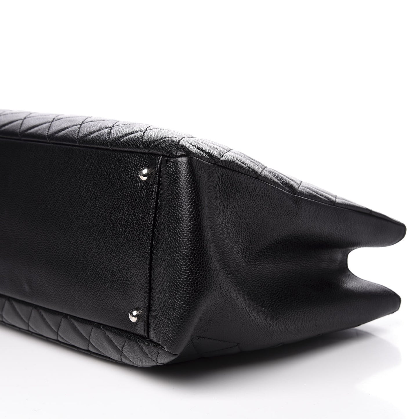Caviar Quilted XL Grand Shopping Tote GST Black