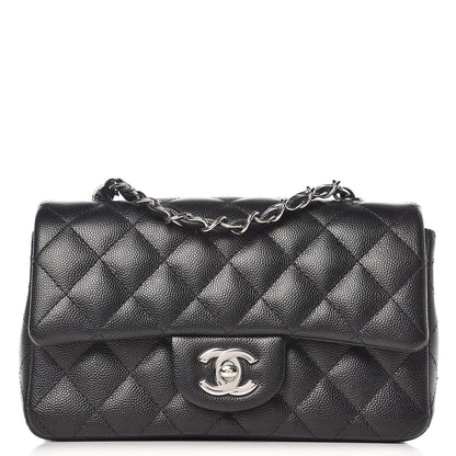 Chanel Caviar Quilted Mini Rectangular Flap Black 1 of 8
