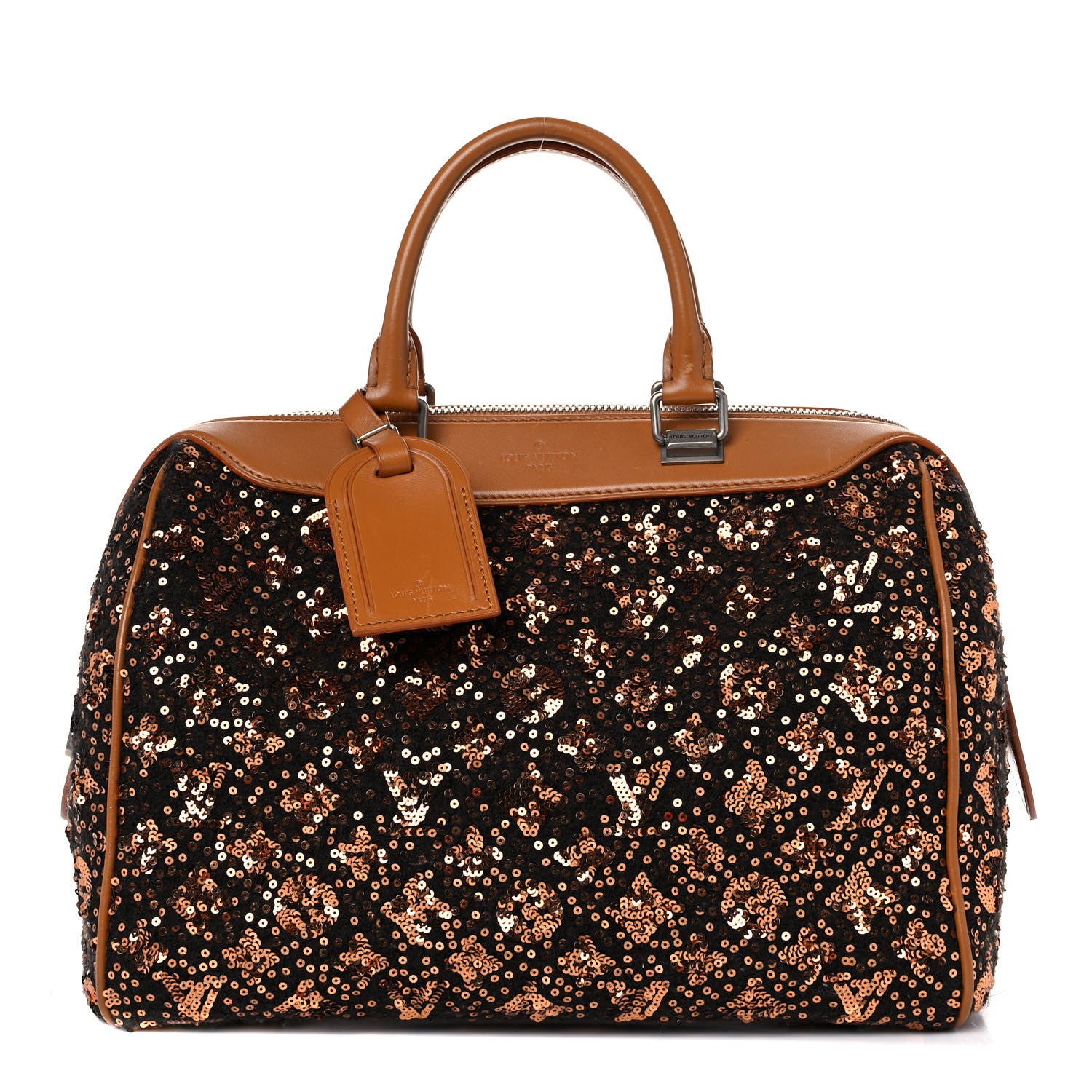 Louis Vuitton Sequin Monogram Sunshine Express Speedy Gold 1 of 18