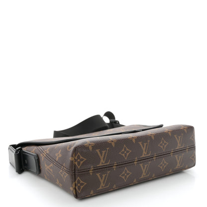 Louis Vuitton Monogram Macassar Magnetic Messenger 4 of 10