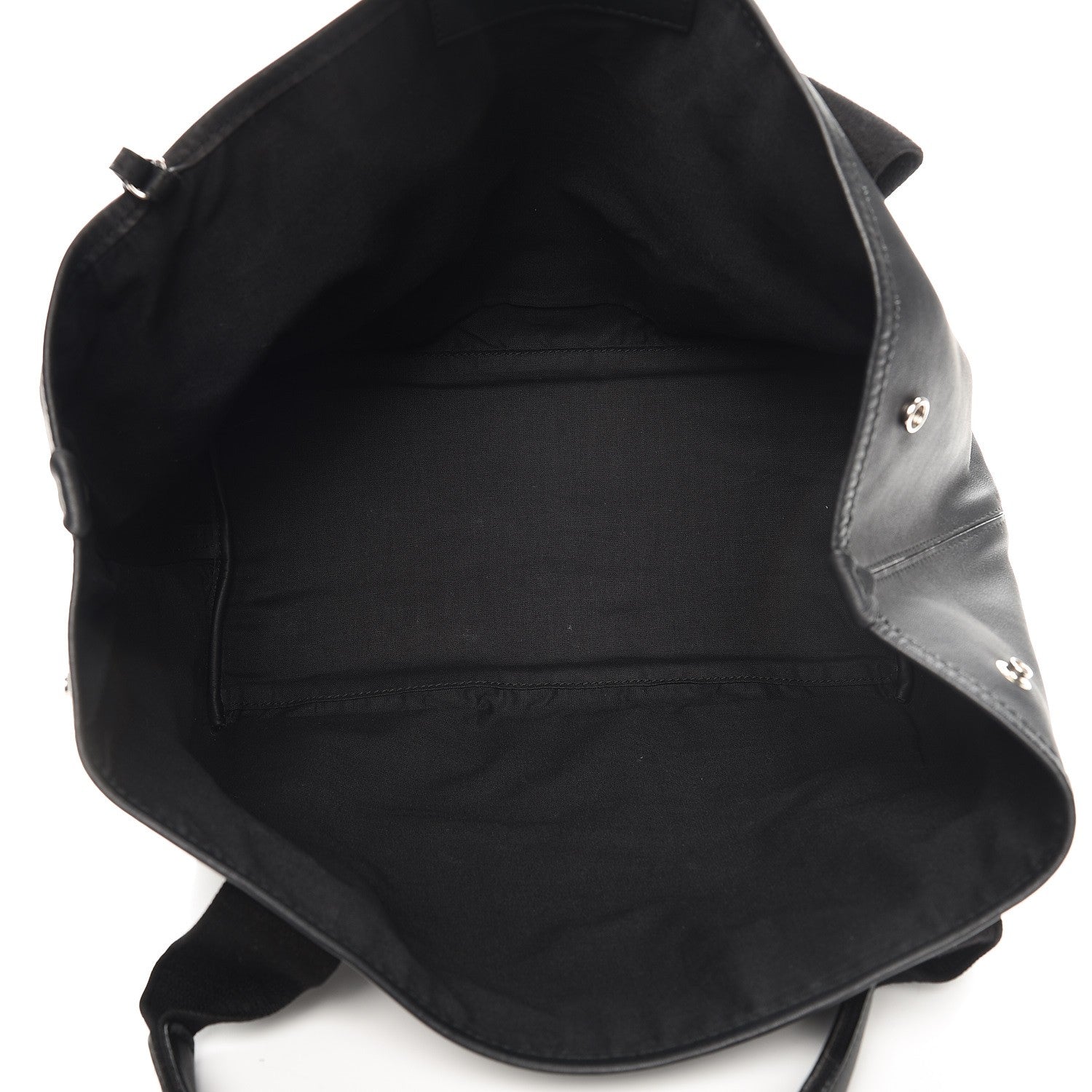 Balenciaga Matte Veau Lisse Perforated S Navy Cabas Black 6 of 11