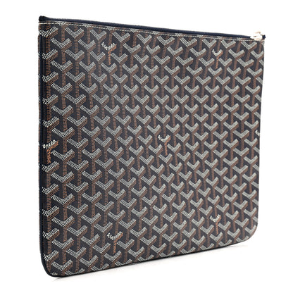 Goyard Goyardine Senat Pochette MM Navy 3 of 6
