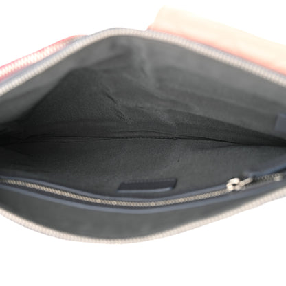 Chanel Lambskin Quilted Zipped Multi Pouch 5 of 11