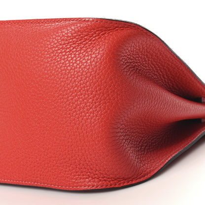 Hermes Taurillon Clemence Jypsiere 31 Rouge Pivoine 10 of 12