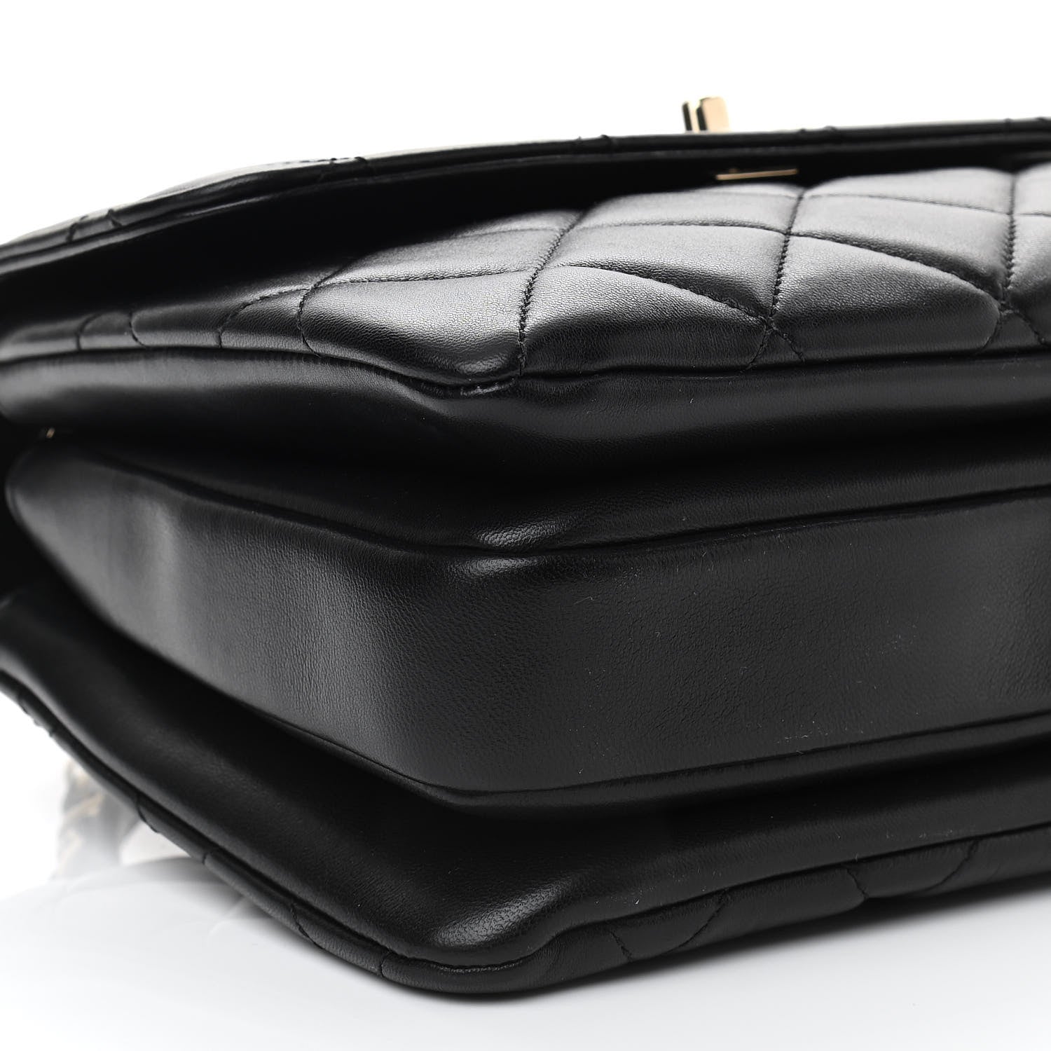 Chanel Lambskin Quilted Small Trendy CC Dual Handle Flap Bag Black 9 of 11