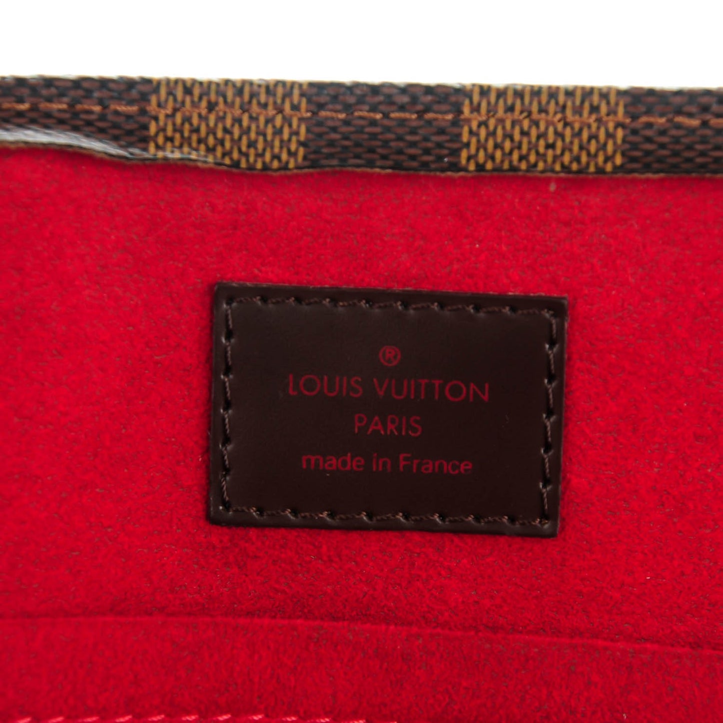 Damier Ebene Sac Plat