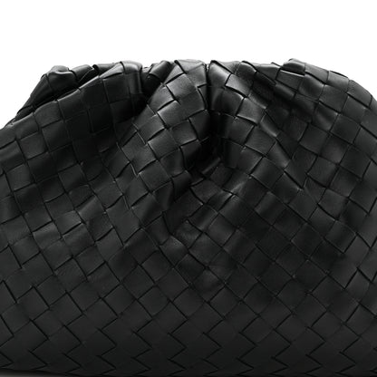 Bottega Veneta Nappa Maxi Intreccio The Pouch Oversized Clutch Black 8 of 10