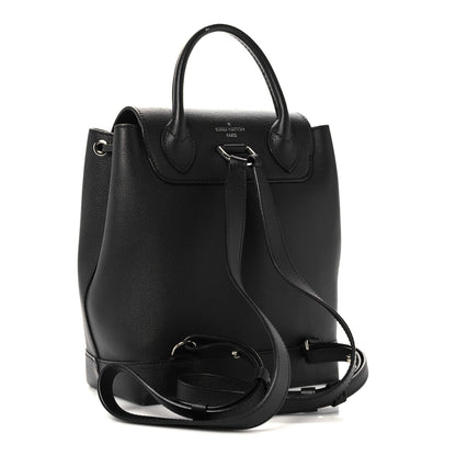 Louis Vuitton Calfskin Lockme Backpack Black 3 of 11