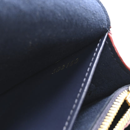 Louis Vuitton Empreinte Vavin Chain Wallet Marine Rouge 6 of 11