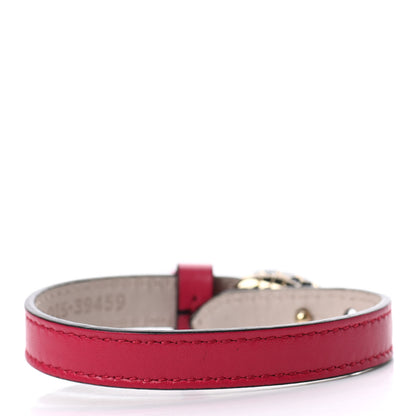 Bulgari Calfskin Serpenti Forever Bracelet L Bright Rose 3 of 5