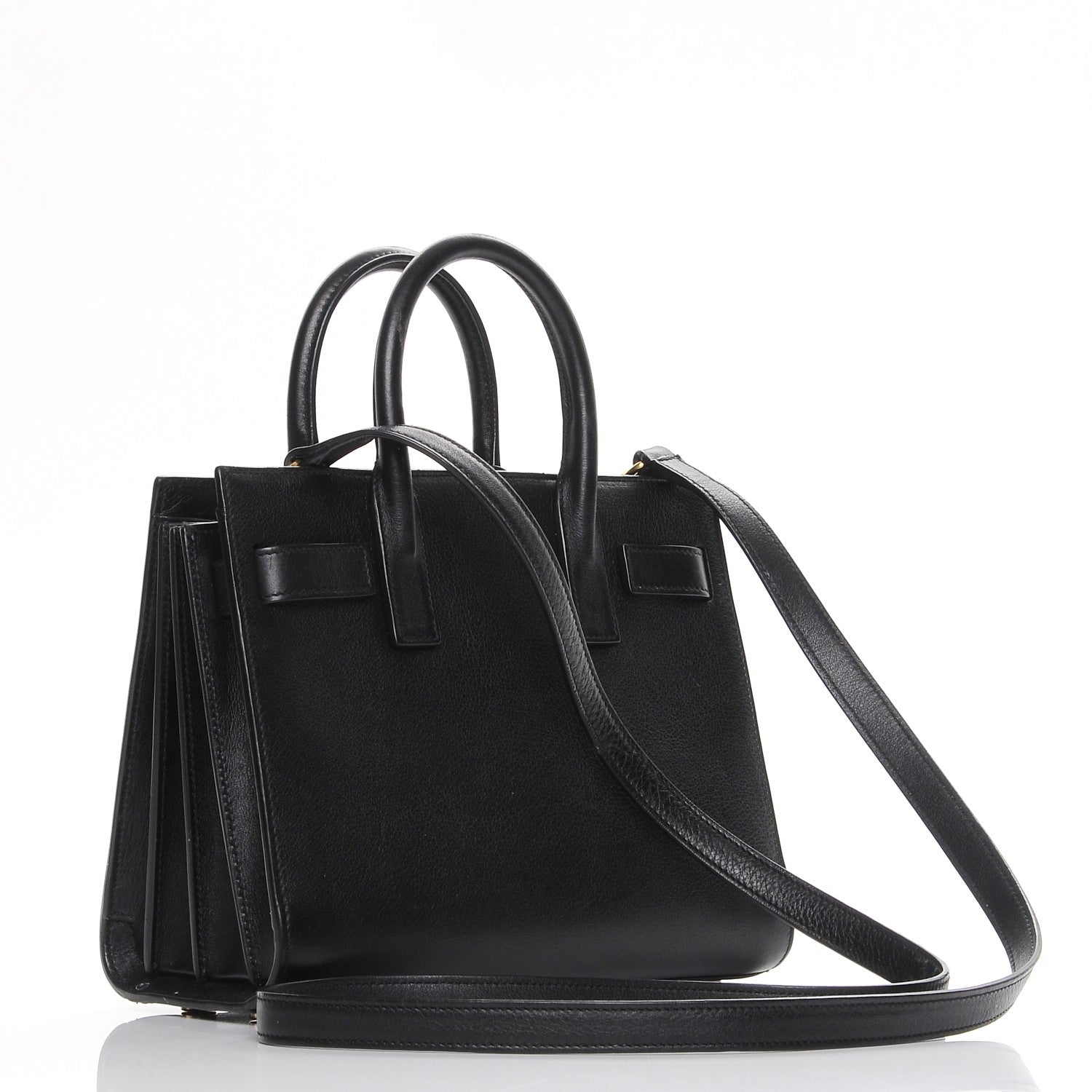 Saint Laurent Calfskin Nano Sac de Jour Black 4 of 7
