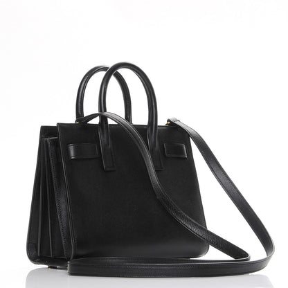 Saint Laurent Calfskin Nano Sac de Jour Black 4 of 7
