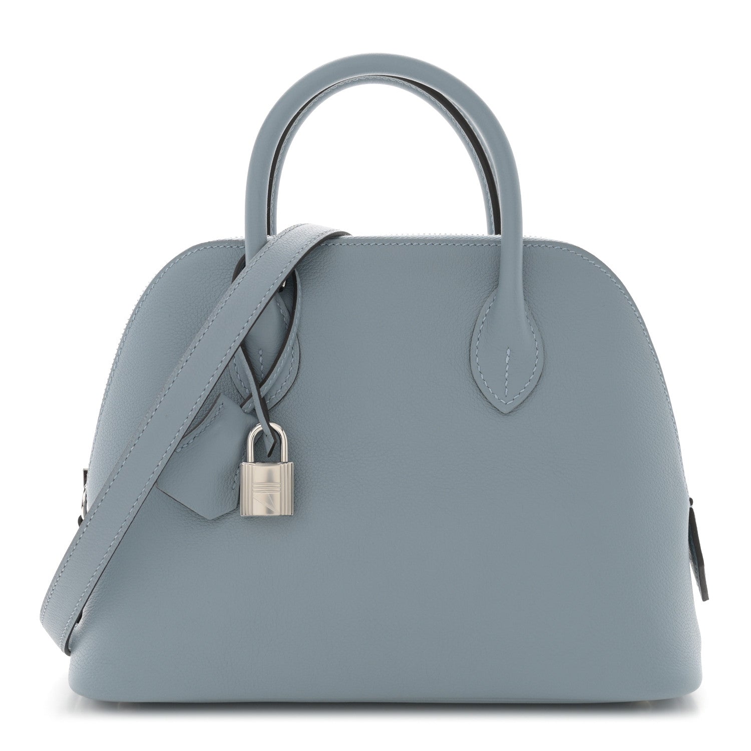 Hermes Evercolor Verso 1923 Bolide 25 Bleu Lin Gris Perle 1 of 11