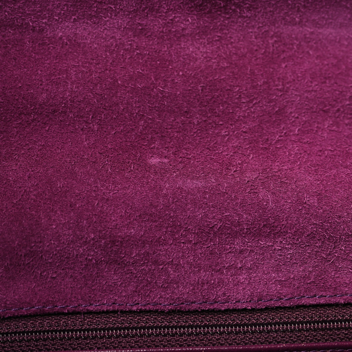 Suede Lambskin Scallop Quilted Medium Pagoda Flap Purple