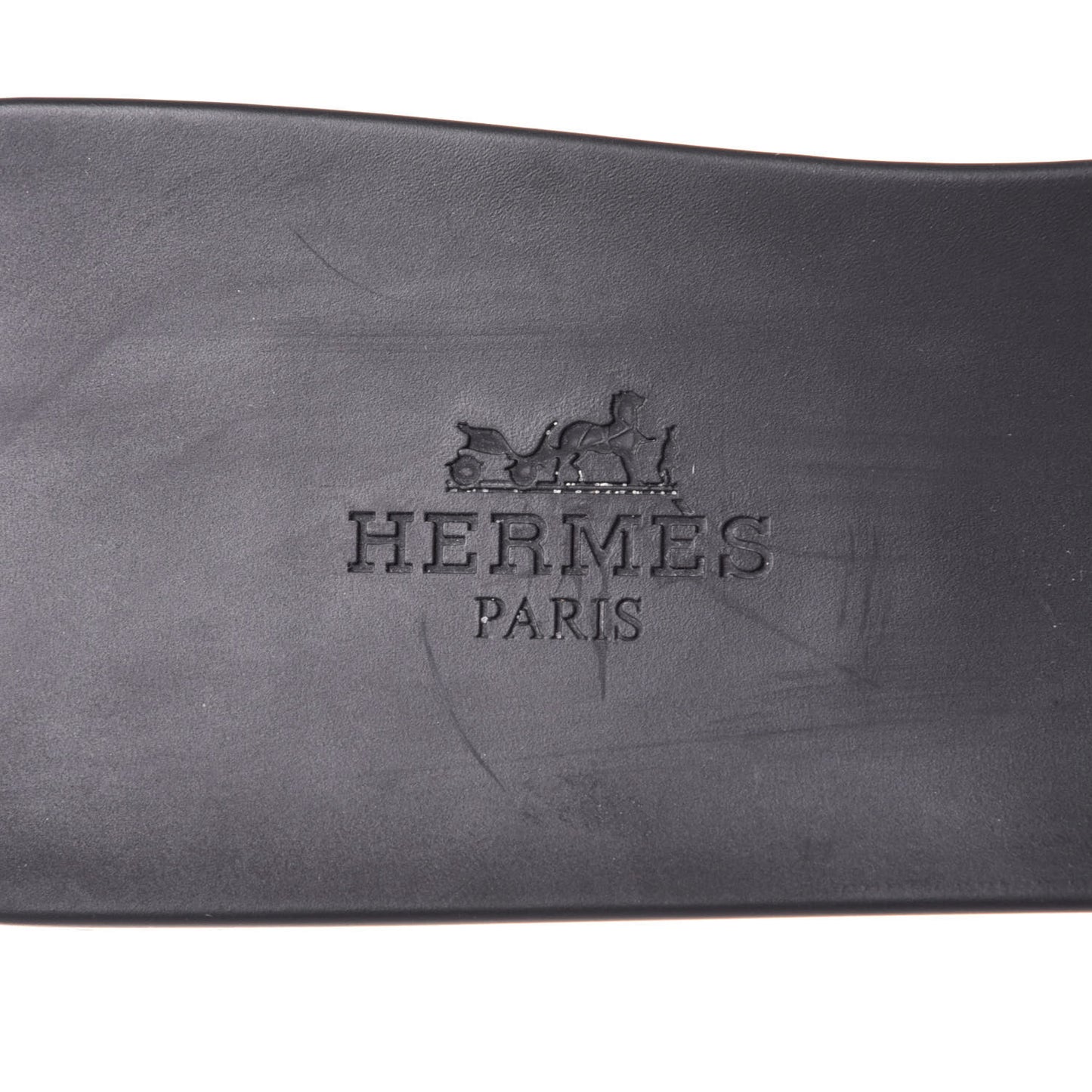 Rubber Aloha Sandals 39 Black