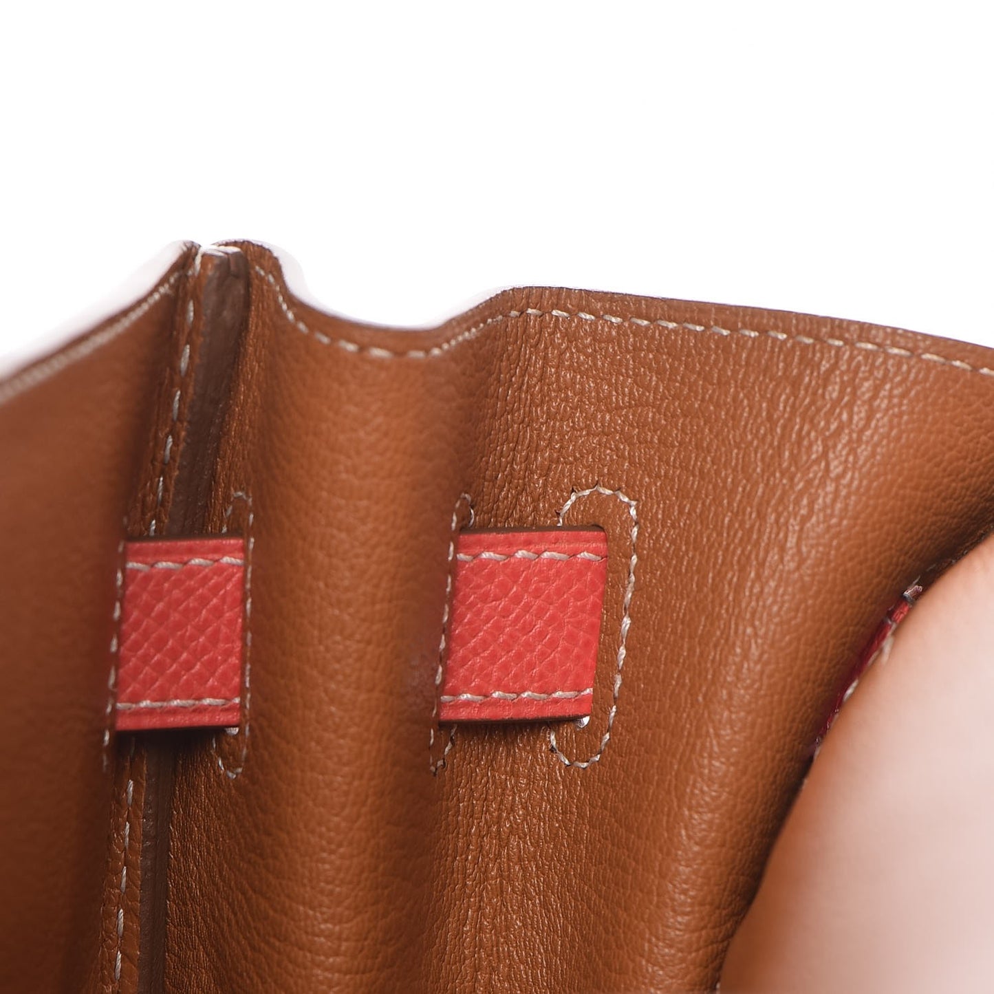 Epsom Kelly Retourne 35 Rose Jaipur Gold