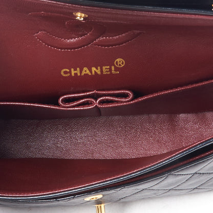 Chanel Lambskin Quilted Small Double Flap Black 8 of 9