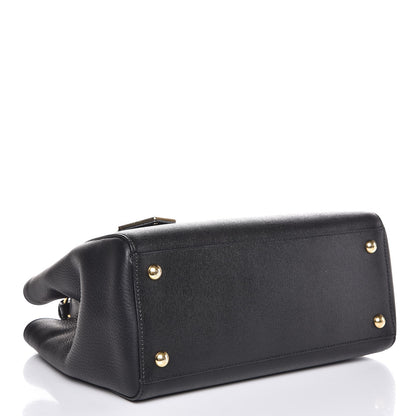 Fendi Vitello Elite Petite 2Jours Tote Black 4 of 9