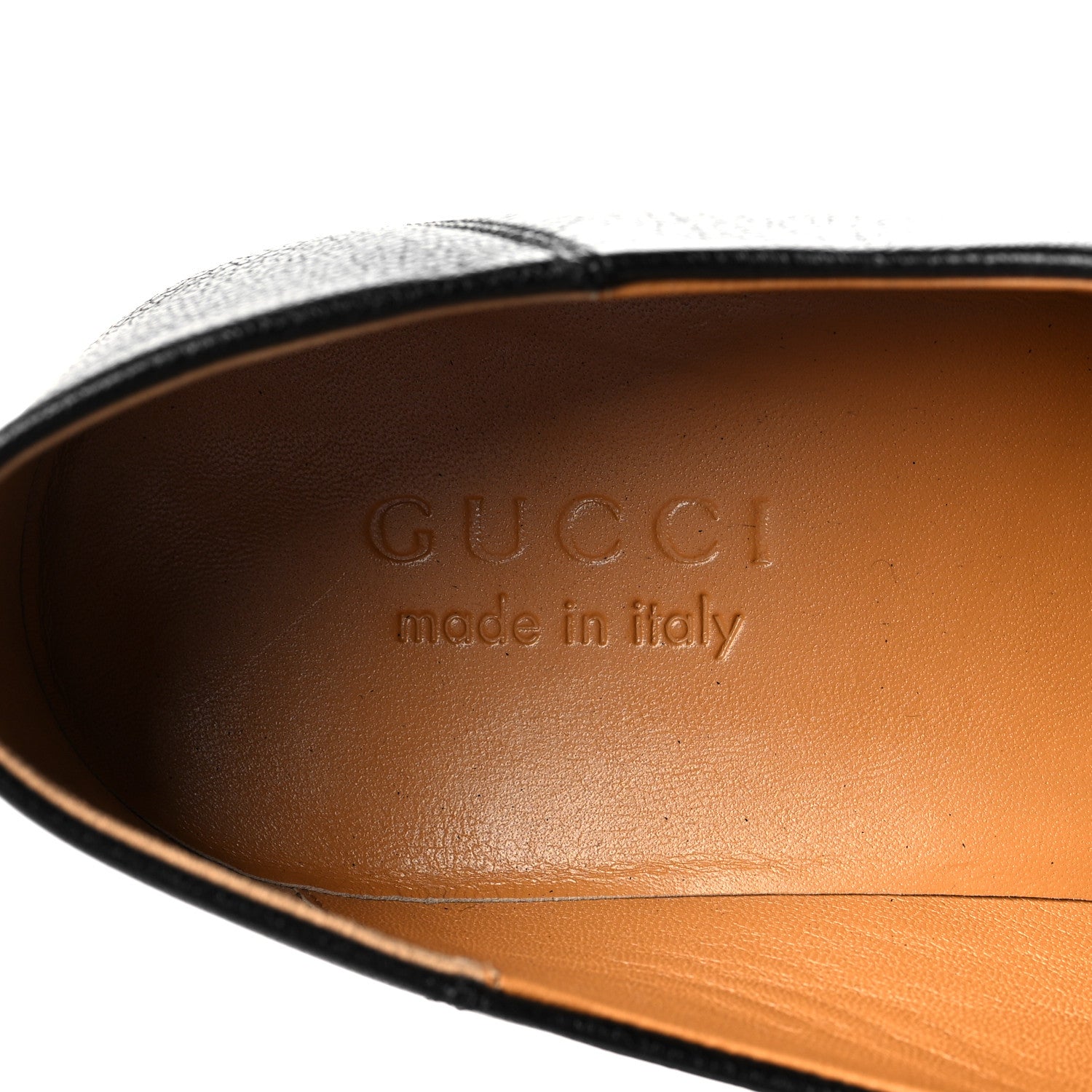 Gucci Goatskin Mens Horsebit Loafers 8 Black 7 of 9