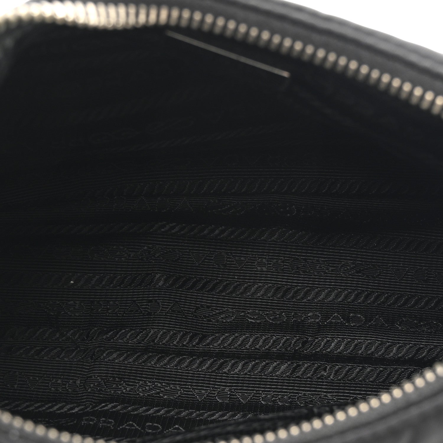 Prada Tessuto Nylon Saffiano Mini Re-Edition 2005 Bag Black 5 of 10