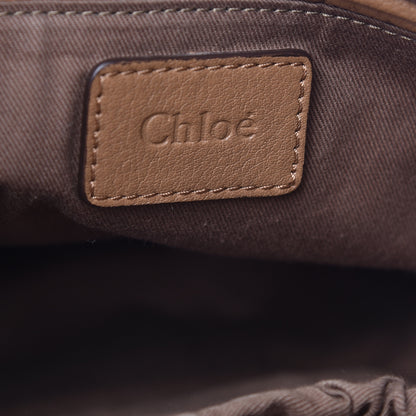 Chloe Calfskin Braided Medium Marcie Satchel Nut 7 of 17