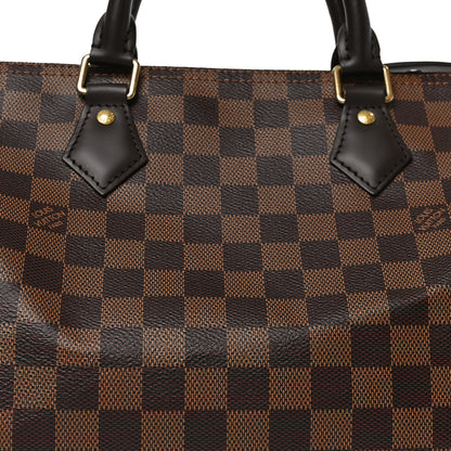 Louis Vuitton Damier Ebene Speedy 30 7 of 9