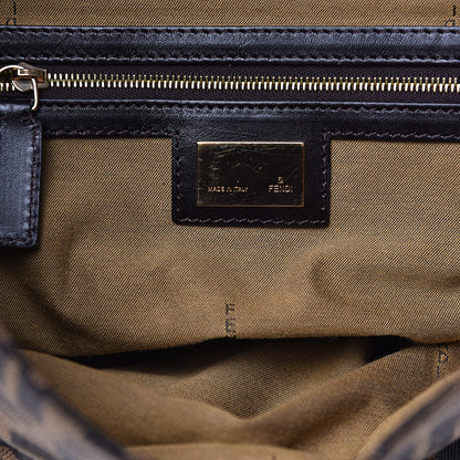 Fendi Zucca Small Chef Shoulder Bag Tobacco 6 of 9
