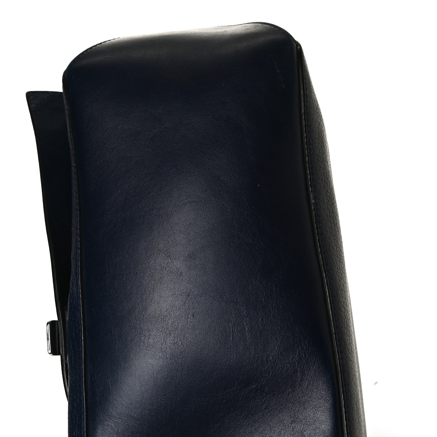 Proenza Schouler Pebbled Calfskin Double Sided PS Courier Bag Indigo 18 of 19