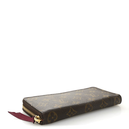 Louis Vuitton Monogram Clemence Wallet Fuchsia 4 of 8