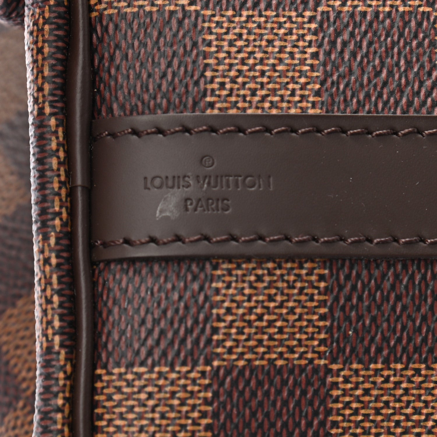 Louis Vuitton Damier Ebene Speedy Bandouliere 25 7 of 12