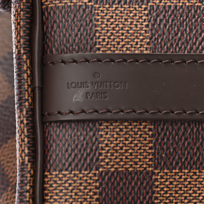 Louis Vuitton Damier Ebene Speedy Bandouliere 25 7 of 12