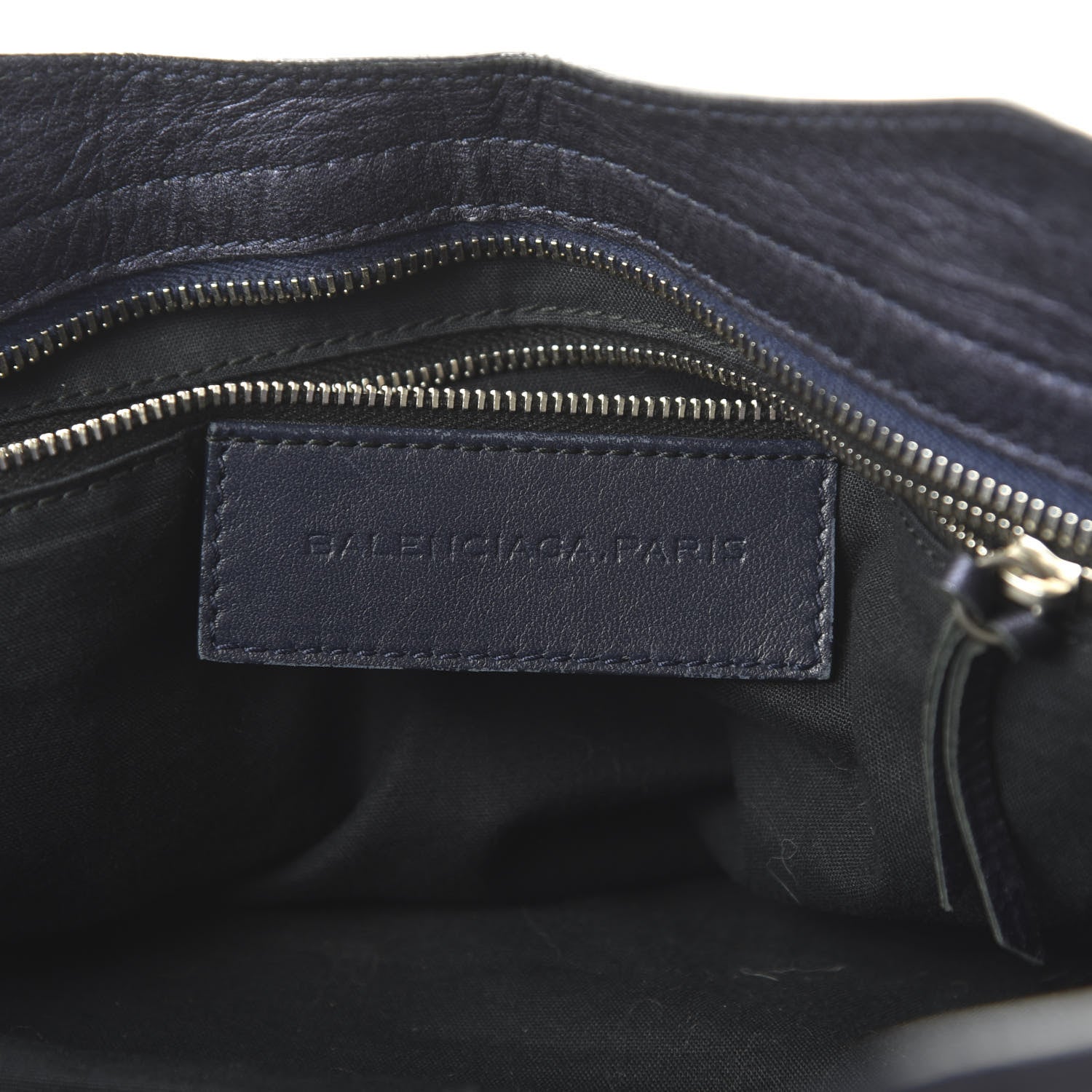 Balenciaga Laminated Agneau Classic Silver Hardware City Maree 8 of 10