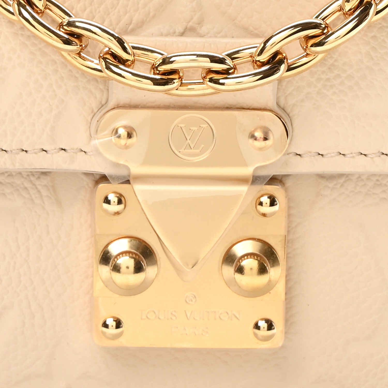 Louis Vuitton Empreinte Metis Wallet On Chain Cream 7 of 9