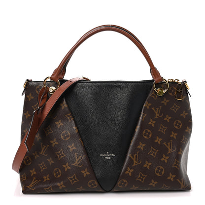 Louis Vuitton Monogram V Tote MM Black 1 of 9