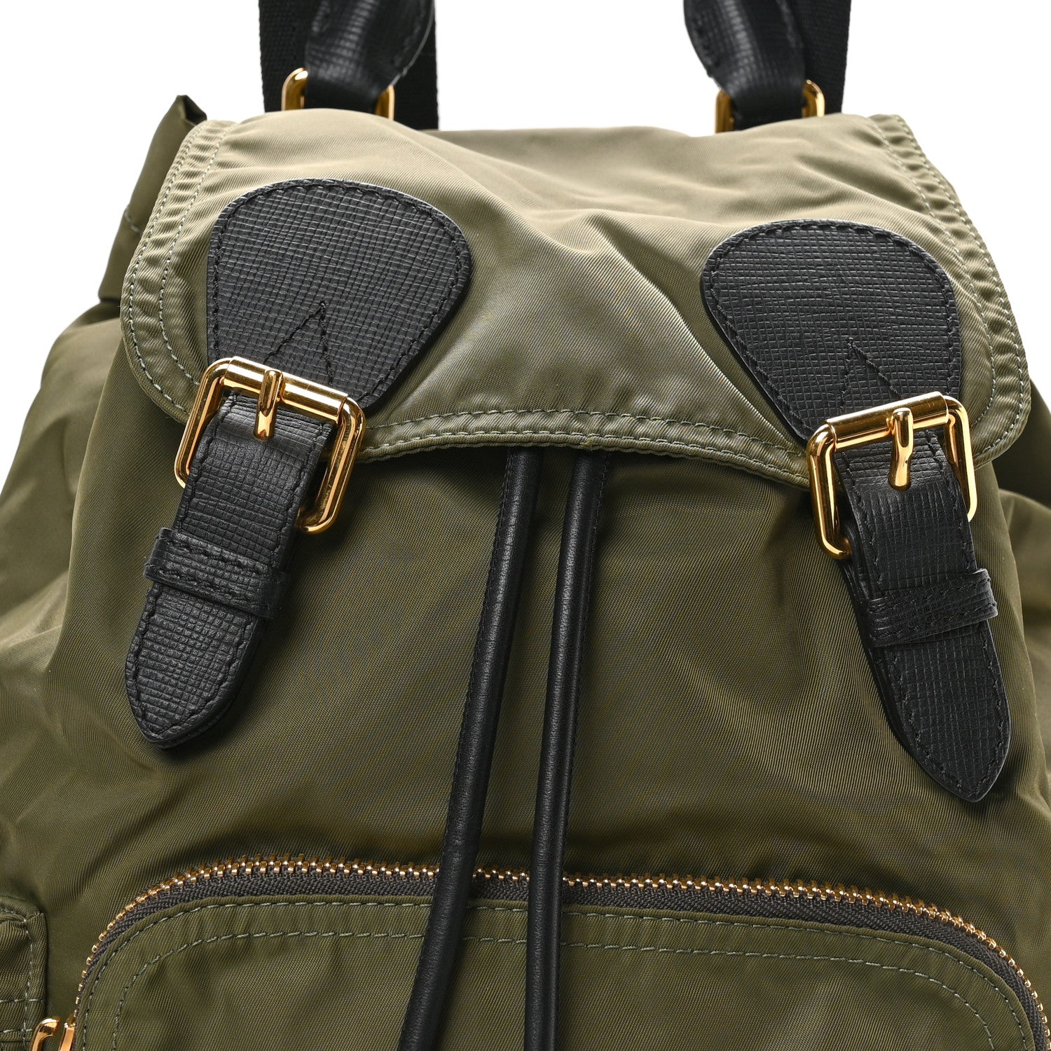 Burberry Nylon Medium Rucksack Backpack Green 8 of 10