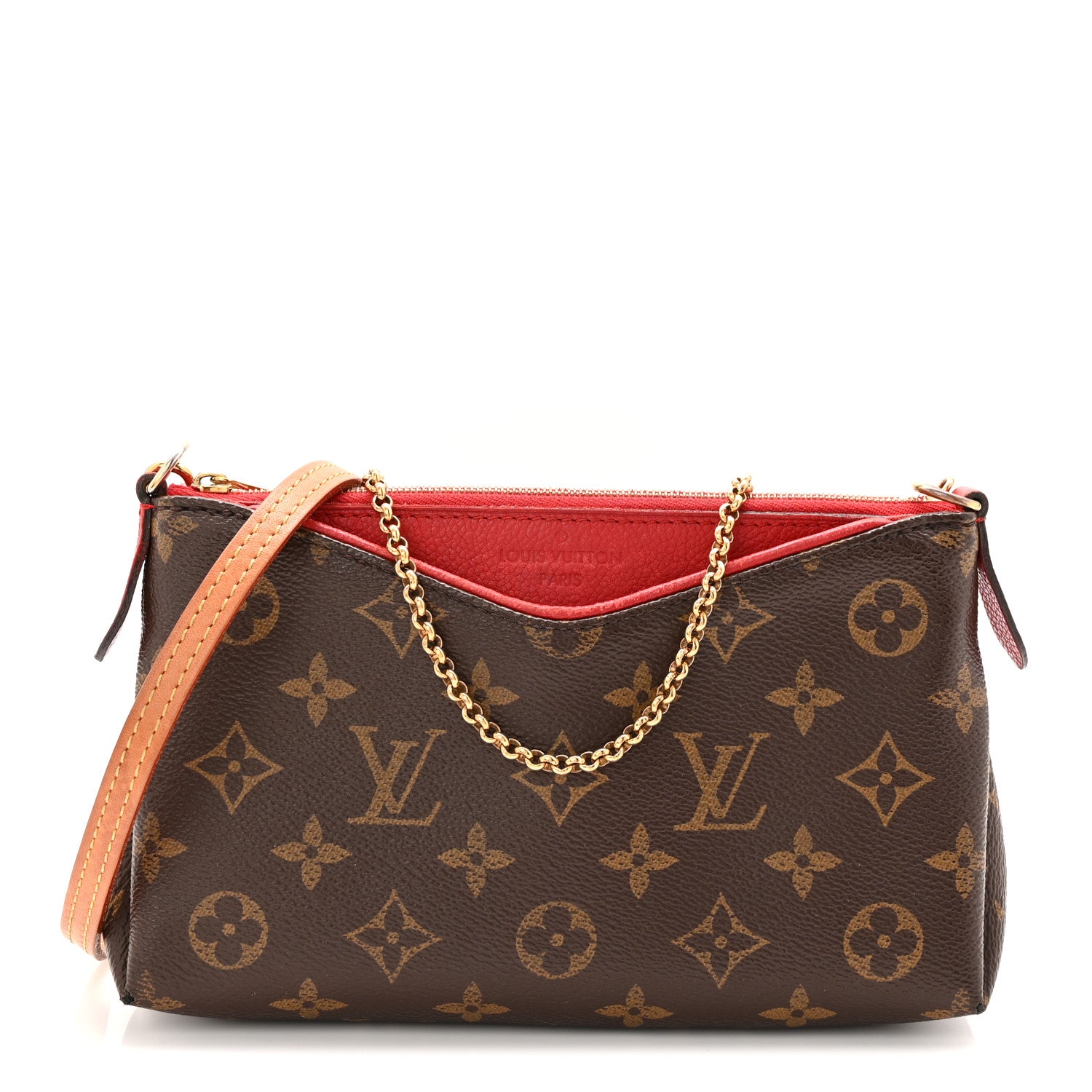 Louis Vuitton Monogram Pallas Clutch Cherry 1 of 12