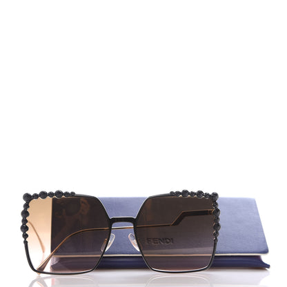 Fendi Square Dots Sunglasses FF 0259/S Black 7 of 7