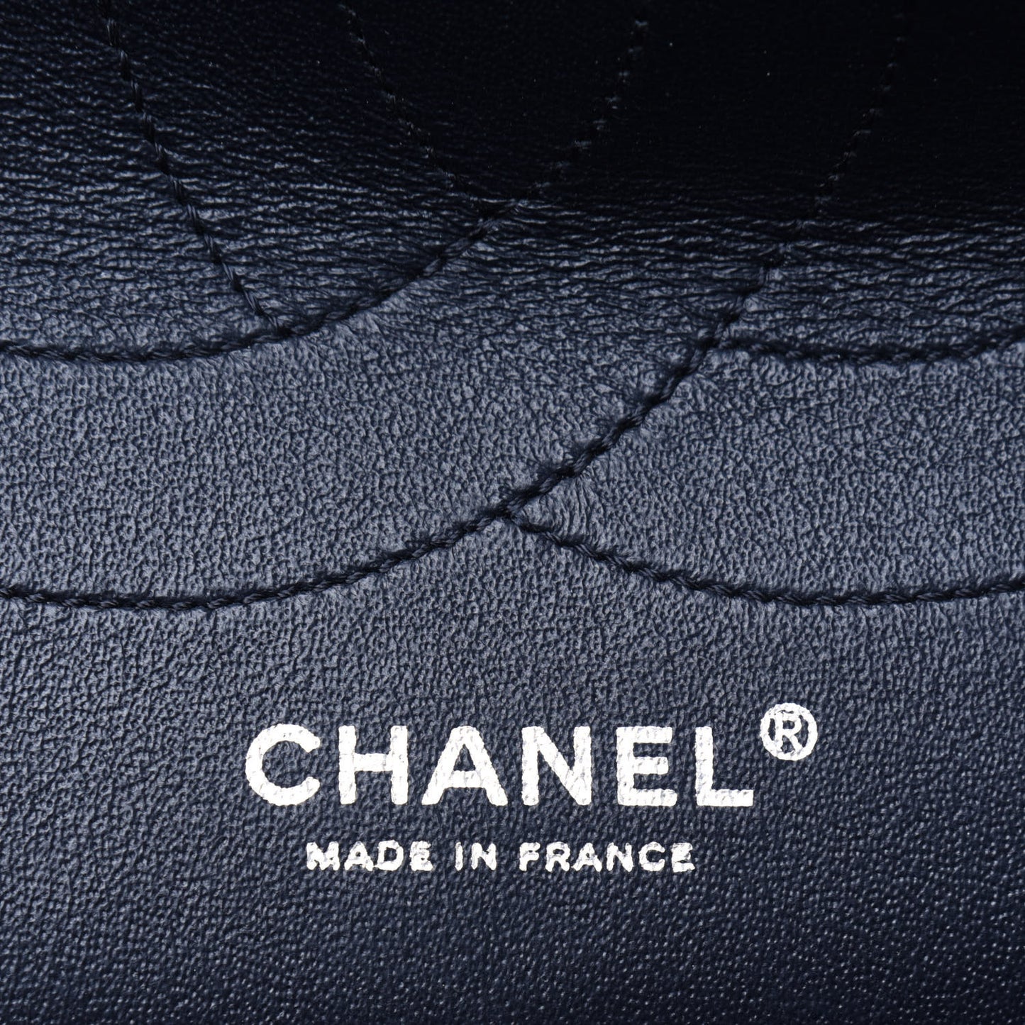 Aged Calfskin Quilted 2.55 Reissue 227 Flap Navy Blue