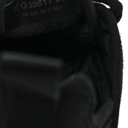 Chanel Velvet Calfskin Mixed Fibers CC Sneakers 39 Black 9 of 10