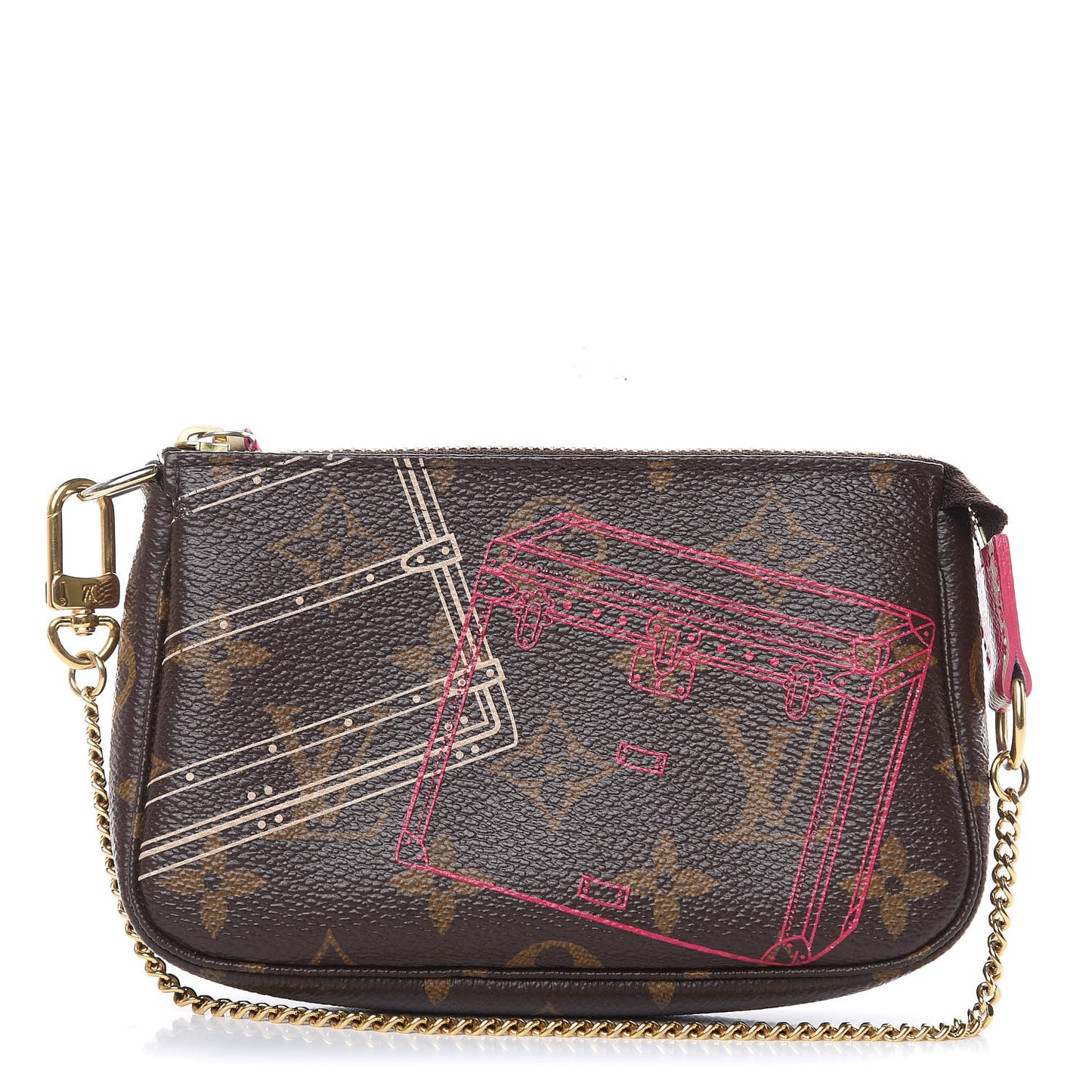 Monogram 2014 Christmas Animation Mini Pochette Accessories