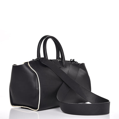 Saint Laurent Calfskin Small Monogram Downtown Cabas Black 3 of 7