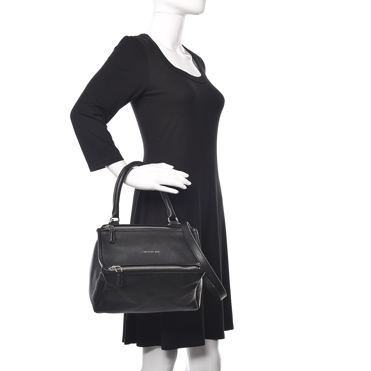 Givenchy Sugar Goatskin Small Pandora Black 3 of 11