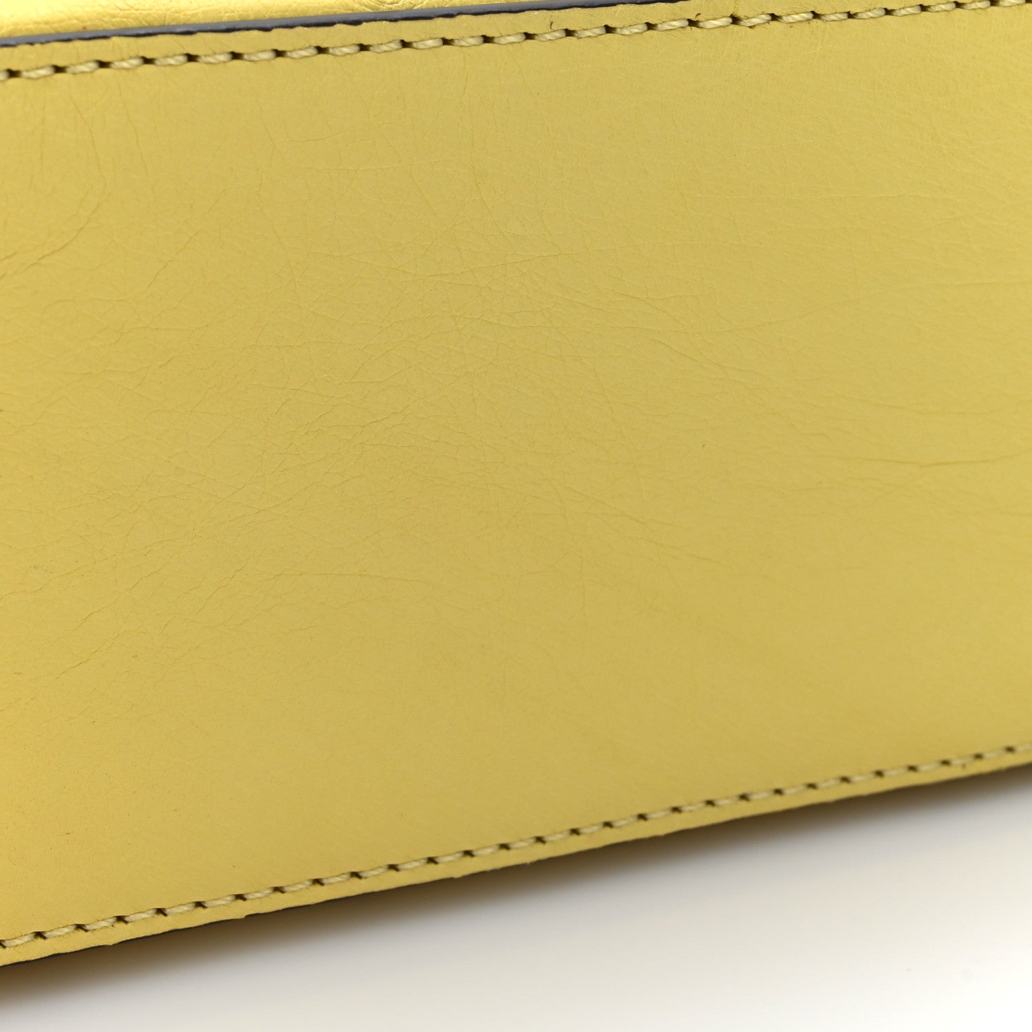 Louis Vuitton Ostrich Capucines Mini Yellow 10 of 11
