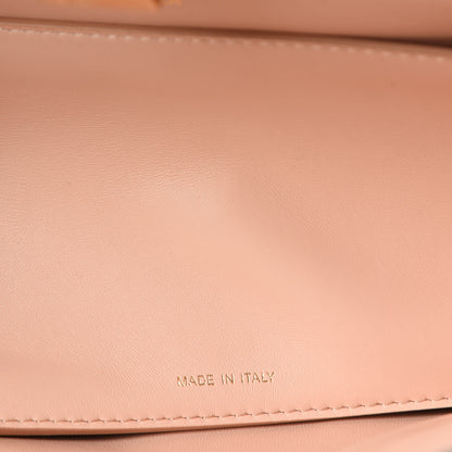 Fendi Vitello Seta Shiny Nappa Medium Peekaboo I SEE U Satchel Brandy Light Rose 10 of 12