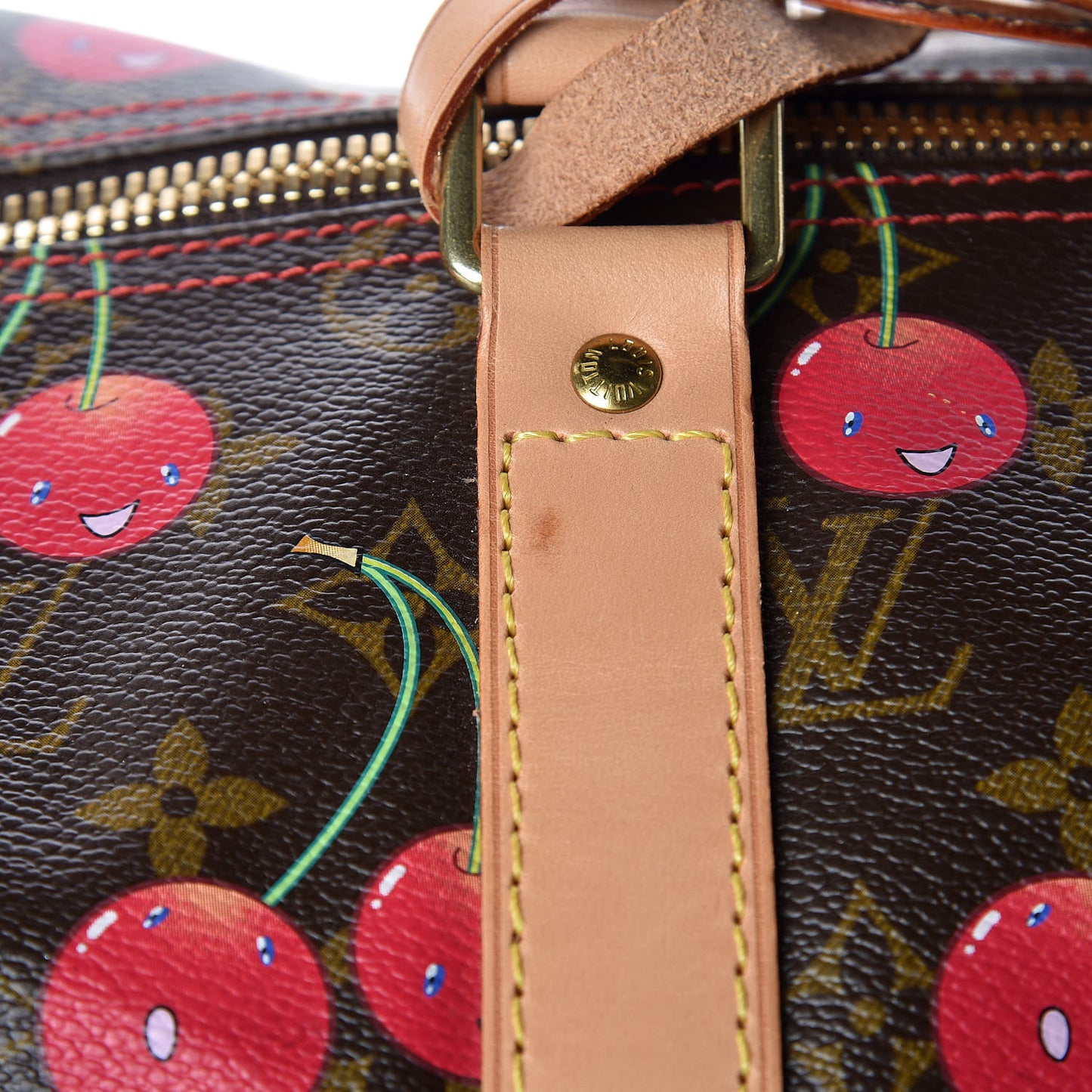Monogram Cerises Keepall 45